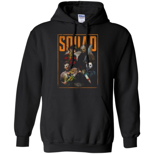 Freddy Jason Michael Myers And Leatherface Squad Hoodie – Moano Store Freddy Jason Michael Myers And Leatherface Squad Hoodie – Moano Store
