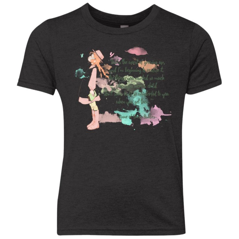 Funny Anne Of Green Gables 5 Youth Triblend T-Shirt Funny Anne Of Green Gables 5 Youth Triblend T-Shirt