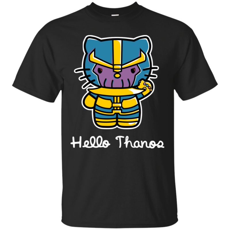 Funny Hello Thanos T-Shirt Funny Hello Thanos T-Shirt