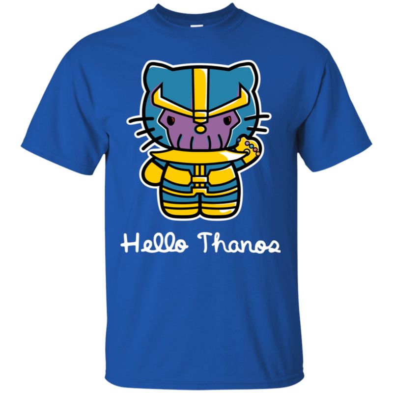 Funny Hello Thanos T-Shirt 2 » Cool Gifts for You - Mfamilygift Funny Hello Thanos T-Shirt 2