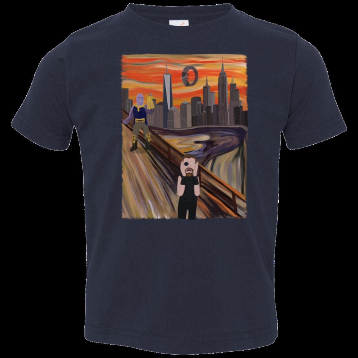 Funny Thunder Scream Toddler Premium T-Shirt