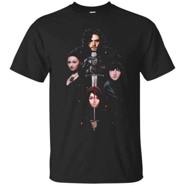 Game Of Thrones Season 7 Jon Snow Lyanna Mormont Sansa Stark And Arya Stark T-Shirt Moano Store Game Of Thrones Season 7 Jon Snow Lyanna Mormont Sansa Stark And Arya Stark T-Shirt Moano Store