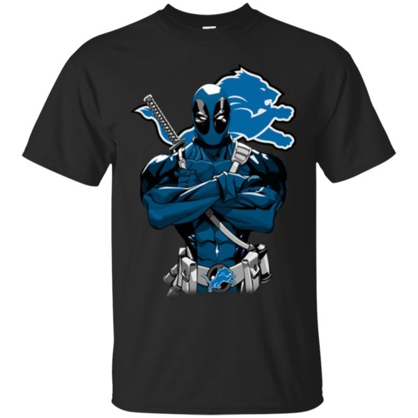 Giants Deadpool Detroit Lions T-Shirt – Moano Store