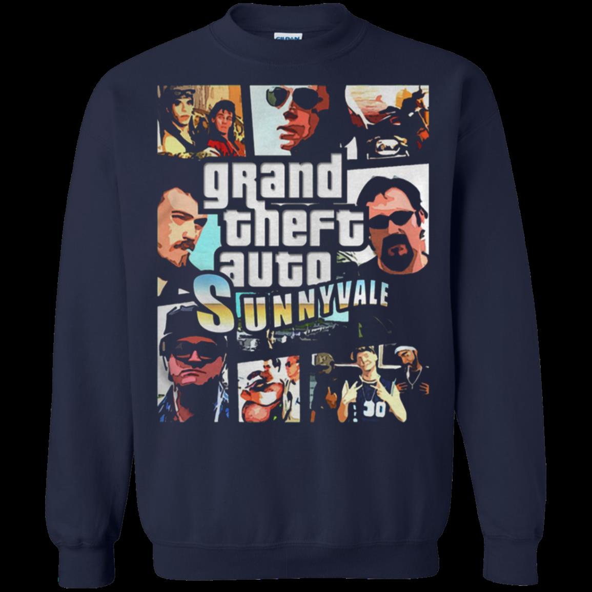 Grand Theft Auto Sunnyvale Sweatshirt – Moano Store 1 » Cool Gifts for You - Mfamilygift Grand Theft Auto Sunnyvale Sweatshirt – Moano Store 1