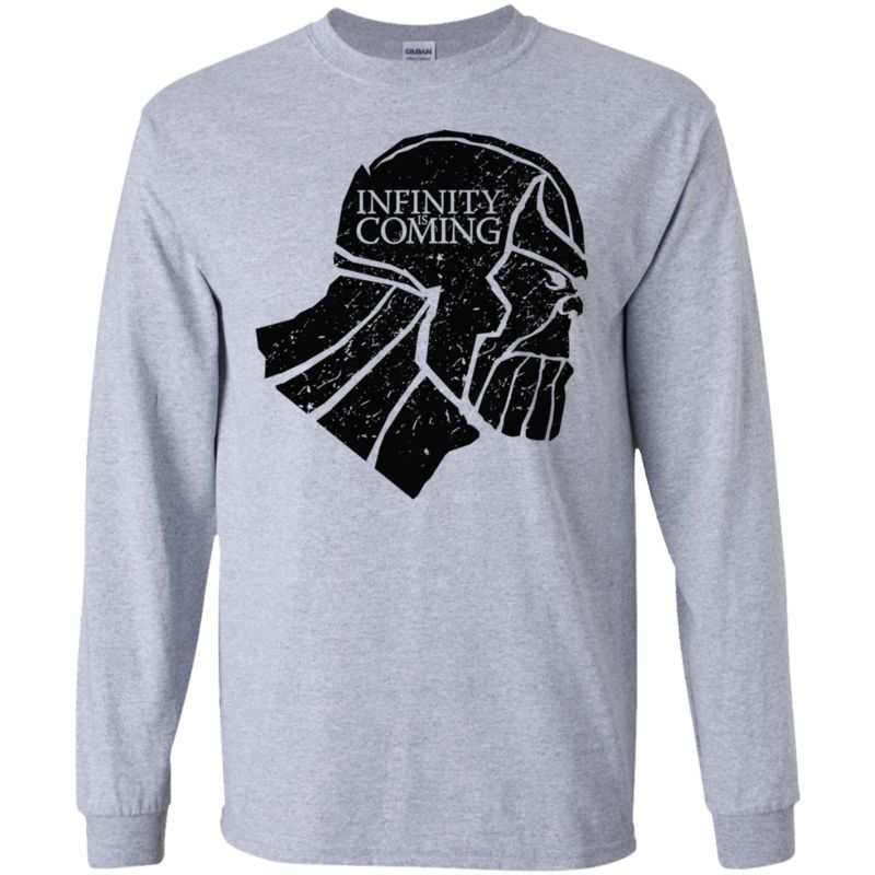 Greate Infinity Is Coming Men’S Long Sleeve T-Shirt