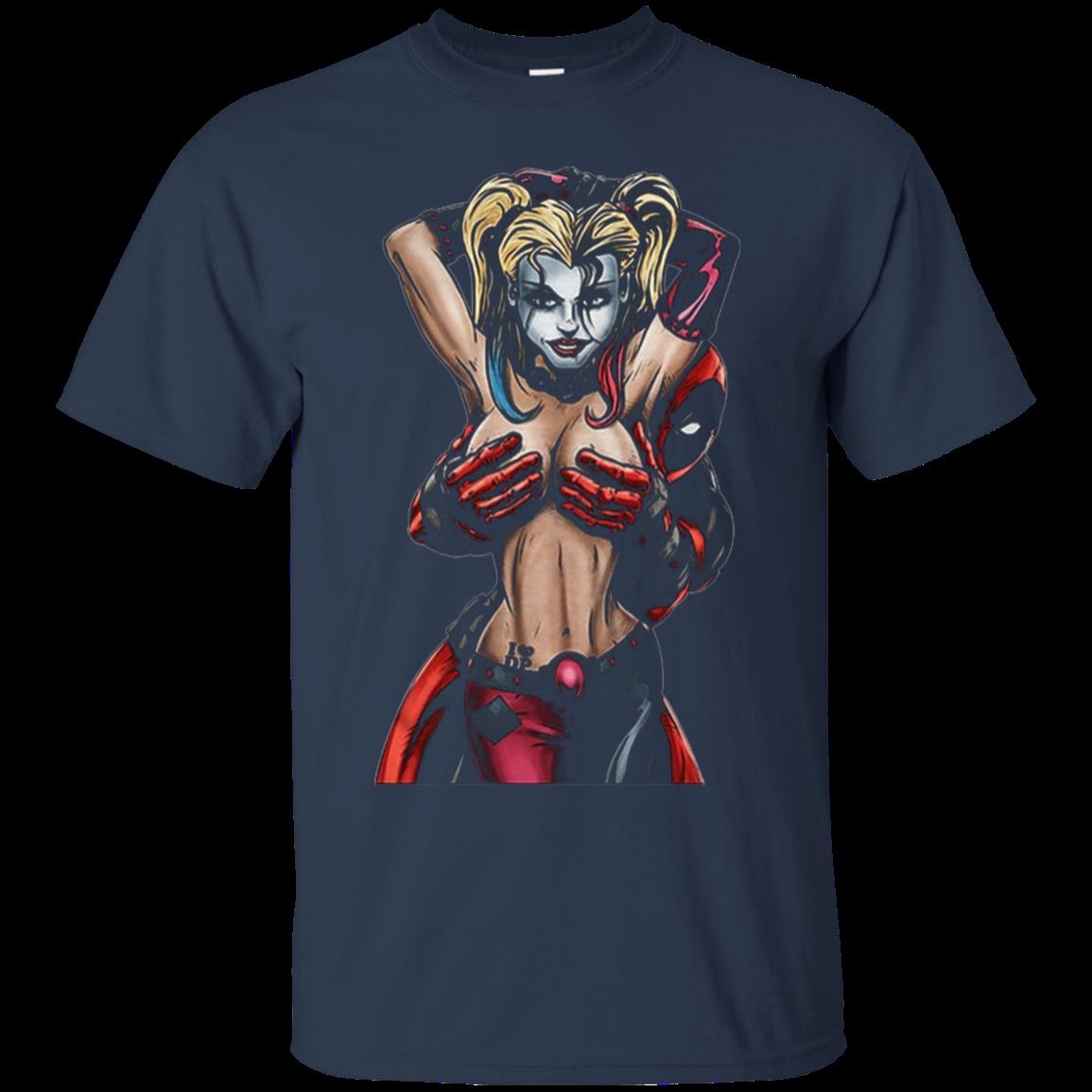 Harley Quinn Deadpool T-Shirt – Moano Store 1 » Cool Gifts for You - Mfamilygift Harley Quinn Deadpool T-Shirt – Moano Store 1