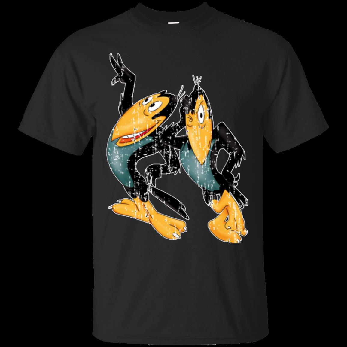 Heckle And Jeckle Best Retro Cartoon Character Aged Look Gift T-Shirt Moano Store
