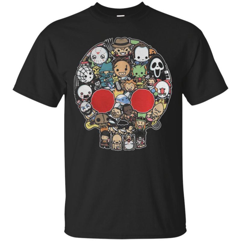 Horror Collage Funny Slasher Skull T-Shirt – Moano Store Horror Collage Funny Slasher Skull T-Shirt – Moano Store
