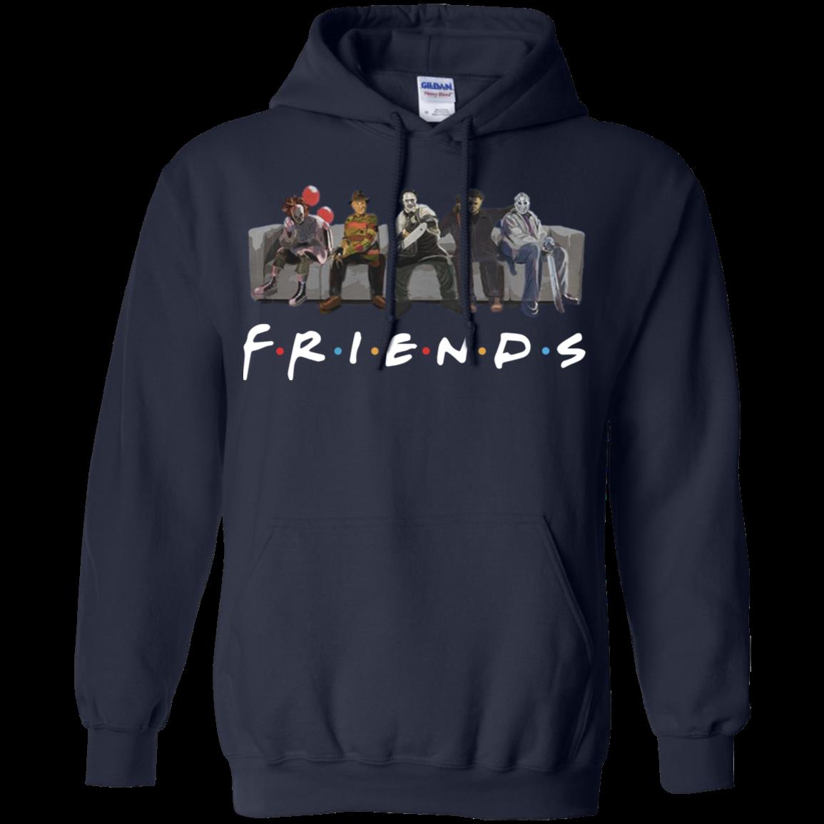 Horror Friends Freddy Jason Michael Myers Leatherface Hoodie – Moano Store 1 » Cool Gifts for You - Mfamilygift Horror Friends Freddy Jason Michael Myers Leatherface Hoodie – Moano Store 1