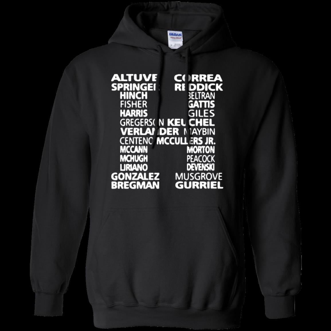 Houston Astros Shirt Astros World Series Roster Hoodie – Moano Store