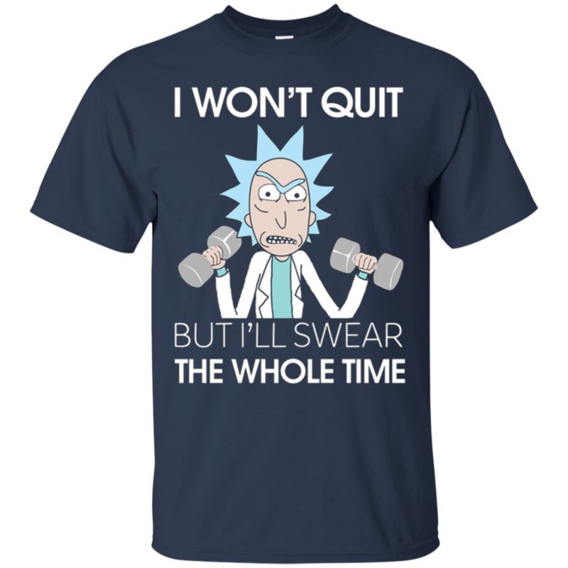 I Won’T Quit But I’Ll Swear The Whole Time T-Shirt – Moano Store 1 » Cool Gifts for You - Mfamilygift I Won’T Quit But I’Ll Swear The Whole Time T-Shirt – Moano Store 1