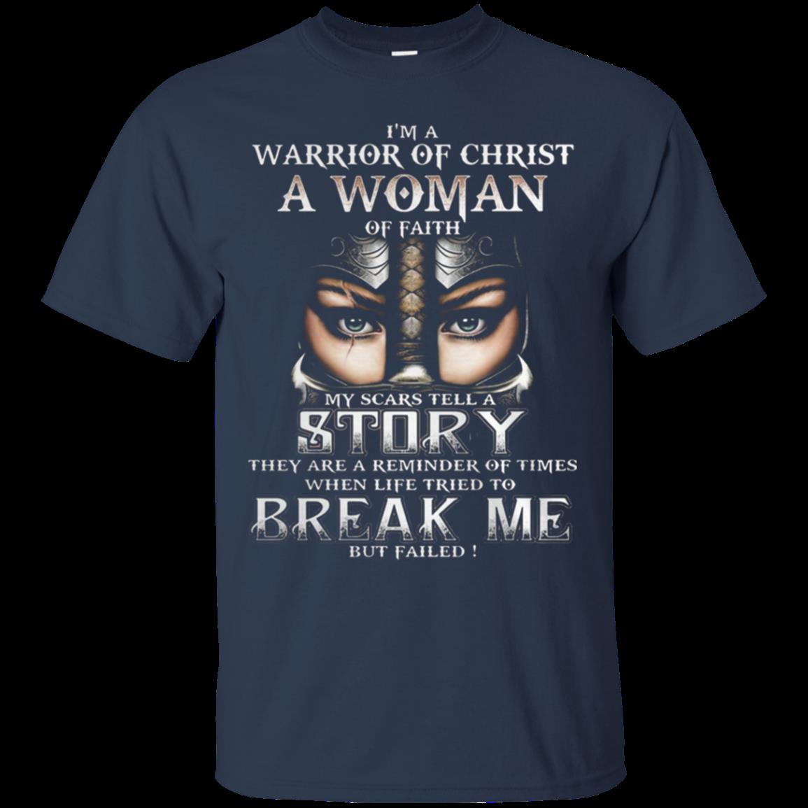 Im A Warrior Of Christ A Woman Of Faith My Scars Tell A Story T-Shirt Moano Store 1 » Cool Gifts for You - Mfamilygift Im A Warrior Of Christ A Woman Of Faith My Scars Tell A Story T-Shirt Moano Store 1