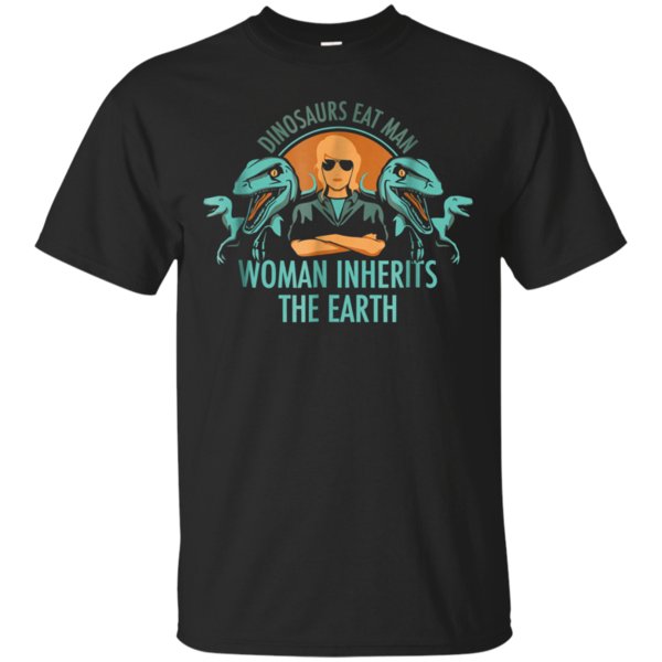 Incredible Dinosaurs Eat Man Woman Inherits The Earth Shirt Cotton T Shirt