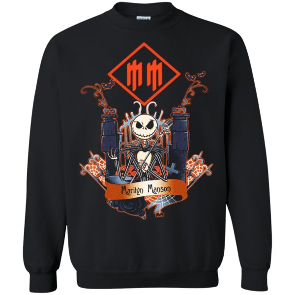 Jack Skellington Marilyn Manson Sweatshirt – Moano Store
