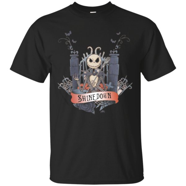 Jack Skellington Shine Down Halloween T-Shirt – Moano Store Jack Skellington Shine Down Halloween T-Shirt – Moano Store