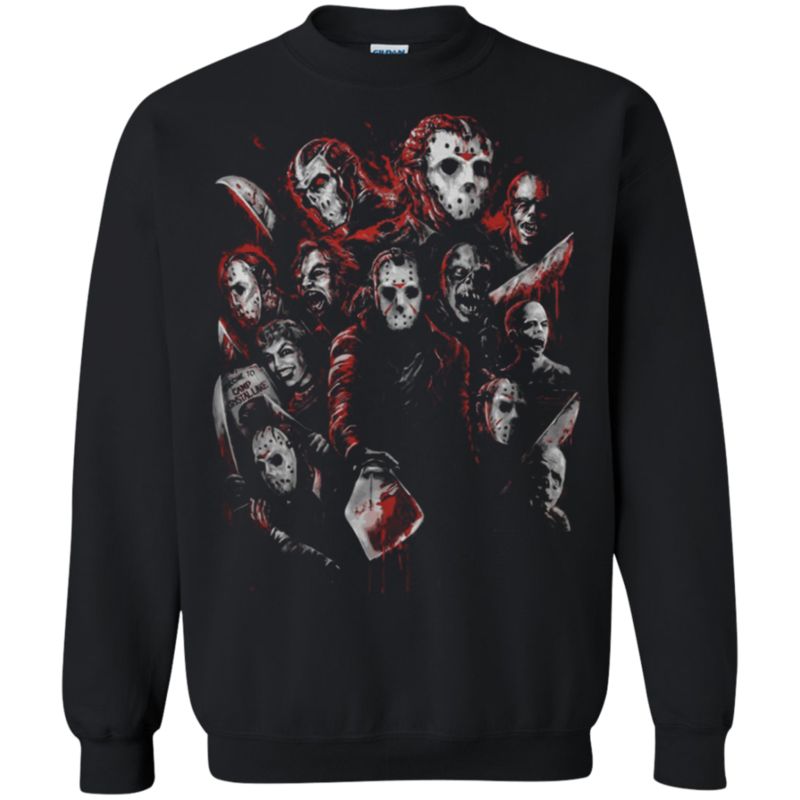 Jason Voorhees Many Faces Of Sweatshirt – Moano Store