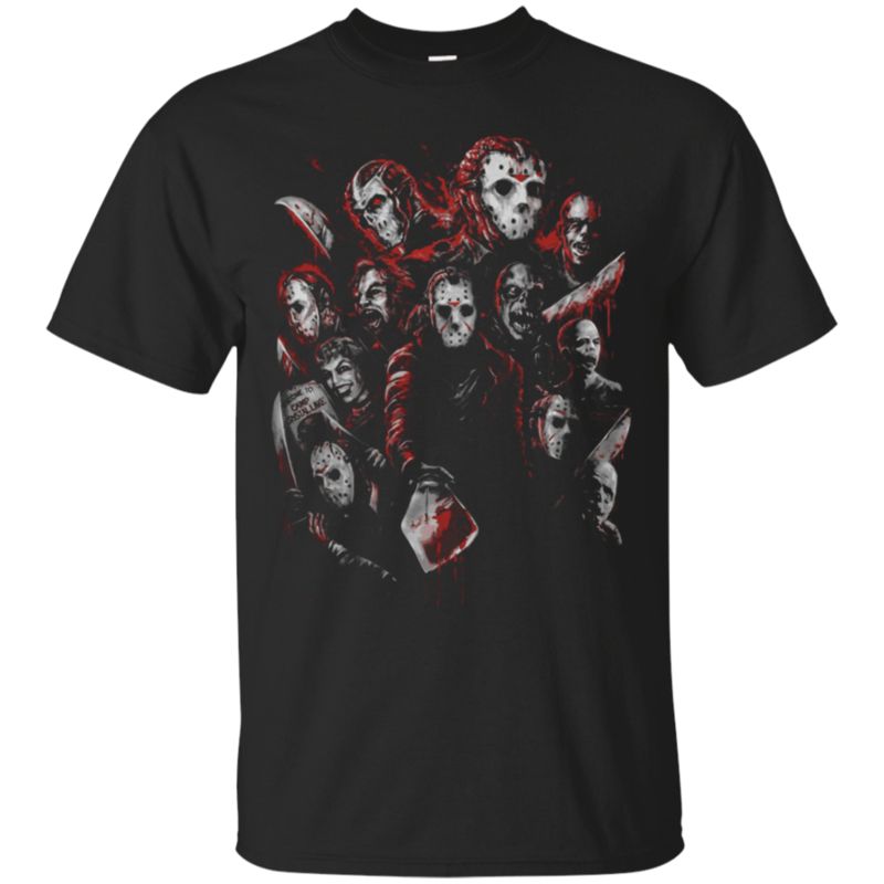 Jason Voorhees Many Faces Of T-Shirt – Moano Store