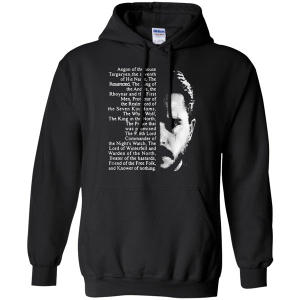 Jon Snow Aegon Of The House Targaryen Hoodie – Moano Store
