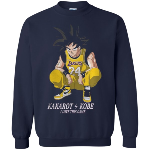 Kakarot Kobe I Love This Game Sweatshirt – Moano Store 1 » Cool Gifts for You - Mfamilygift Kakarot Kobe I Love This Game Sweatshirt – Moano Store 1