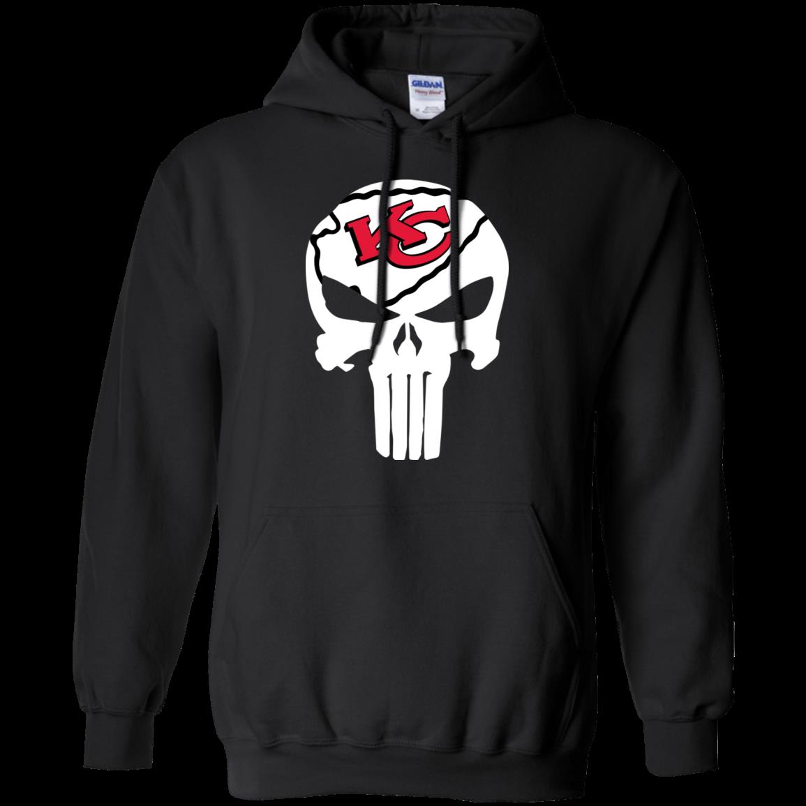Kansas City Chiefs Punisher Hoodie – Moano Store