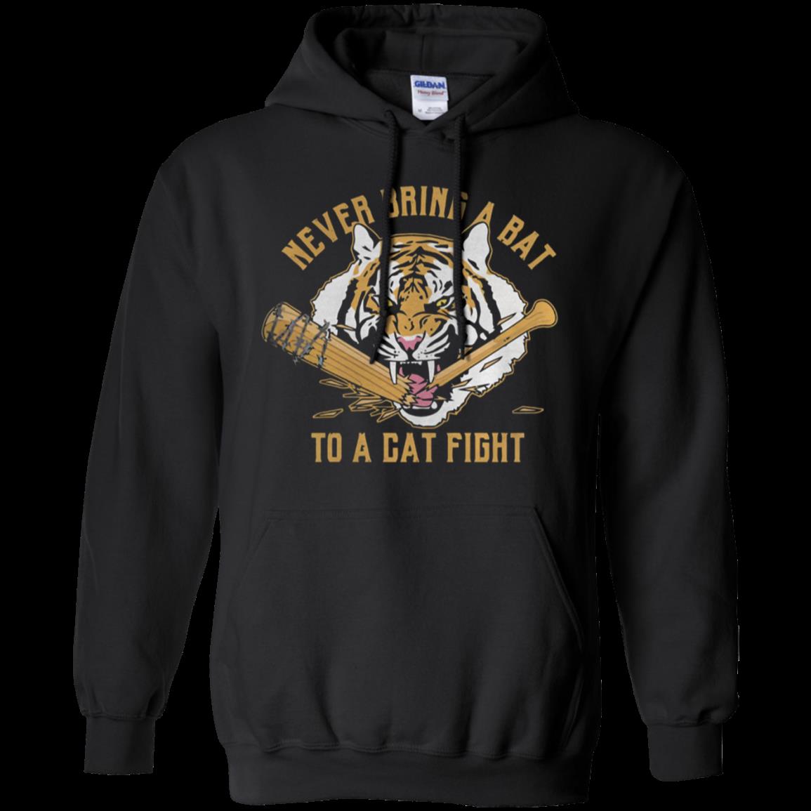 Khary Payton Never Bring A Bat To A Cat Fight Walking Dead T Shirt Hoodie Moano Store
