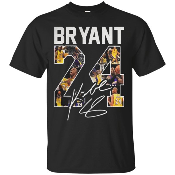 Kobe Bryant 24 Signature T-Shirt – Moano Store Kobe Bryant 24 Signature T-Shirt – Moano Store