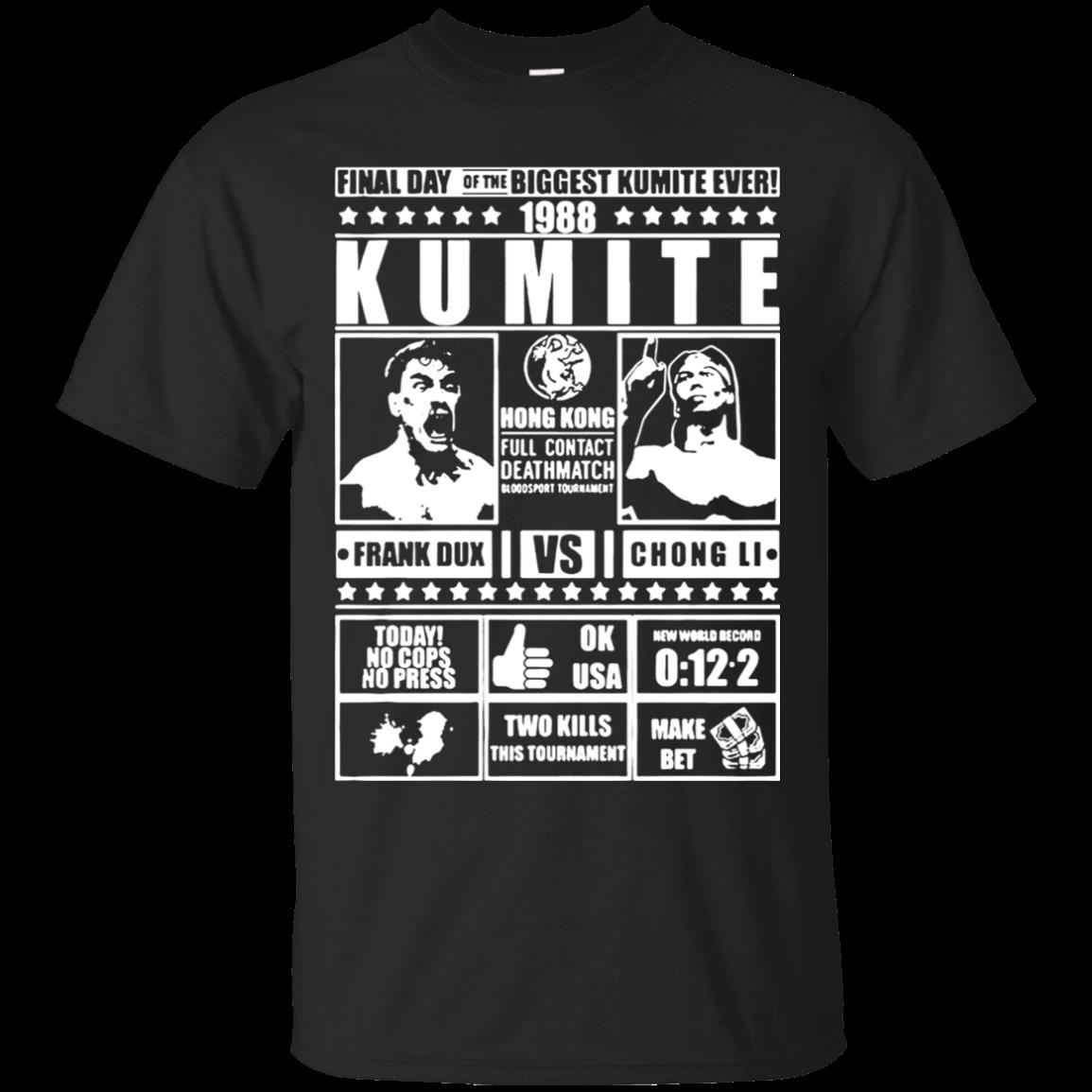 Kumite Frank Dux Vs Chong Li Kumite T-Shirt – Moano Store Kumite Frank Dux Vs Chong Li Kumite T-Shirt – Moano Store