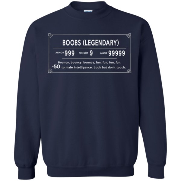 Light Armor Boobs Legendary Armor 999 Weight 9 Value 99999 Sweatshirt Moano Store 1 » Cool Gifts for You - Mfamilygift Light Armor Boobs Legendary Armor 999 Weight 9 Value 99999 Sweatshirt Moano Store 1