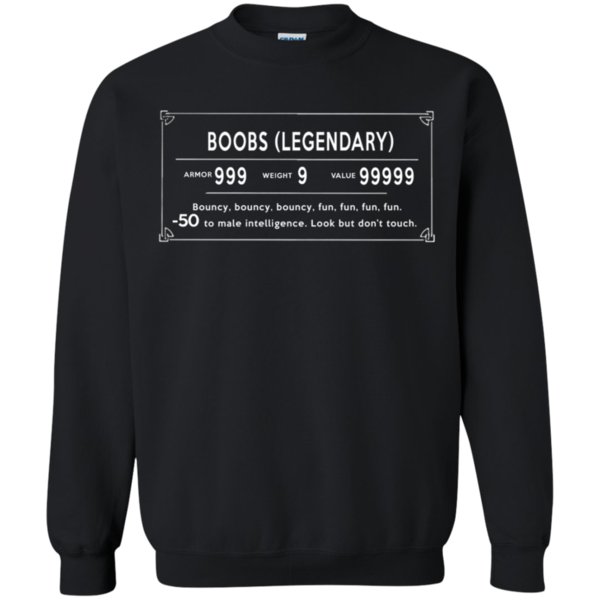 Light Armor Boobs Legendary Armor 999 Weight 9 Value 99999 Sweatshirt Moano Store 2 » Cool Gifts for You - Mfamilygift Light Armor Boobs Legendary Armor 999 Weight 9 Value 99999 Sweatshirt Moano Store 2