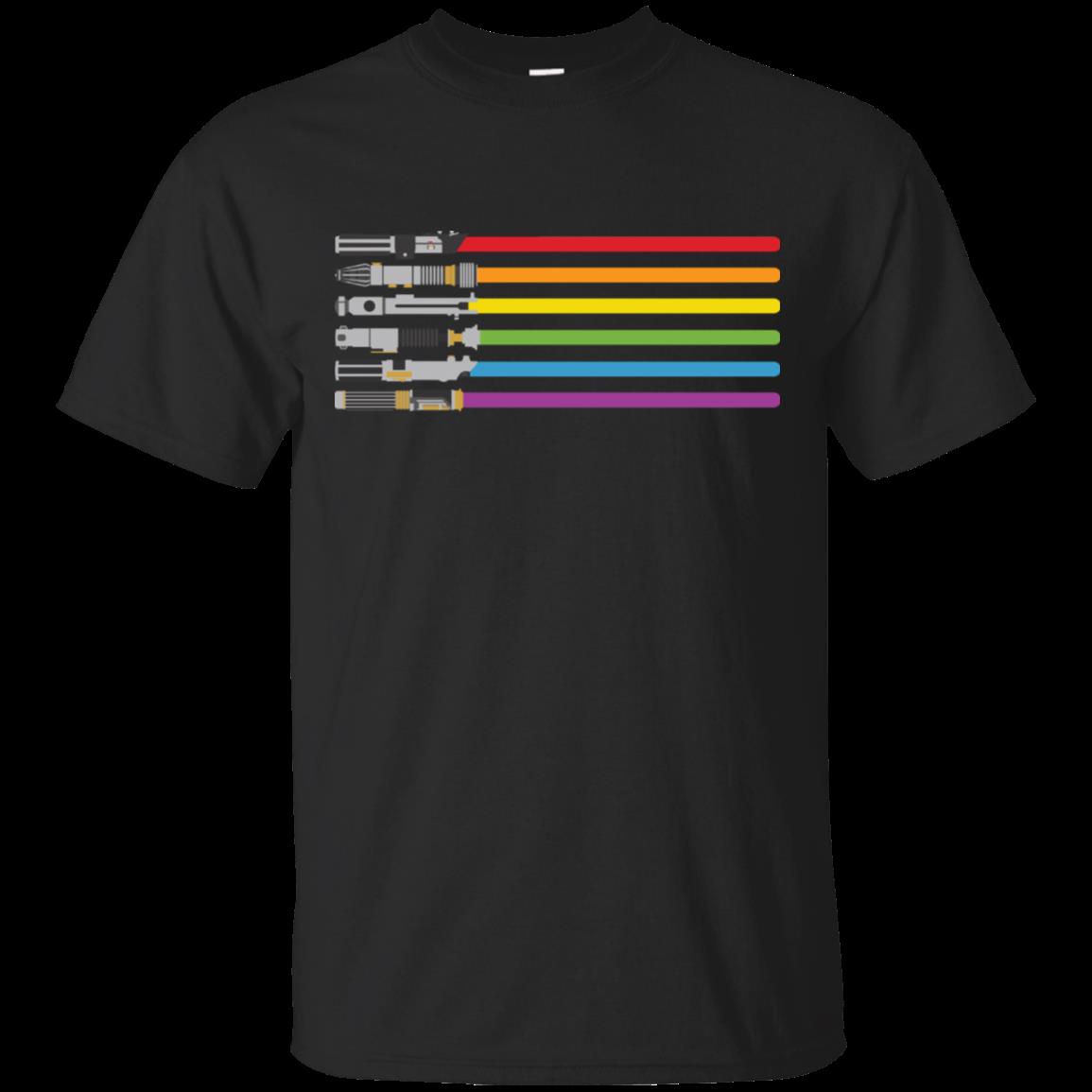 Lightsaber Rainbow T-Shirt – Moano Store Lightsaber Rainbow T-Shirt – Moano Store