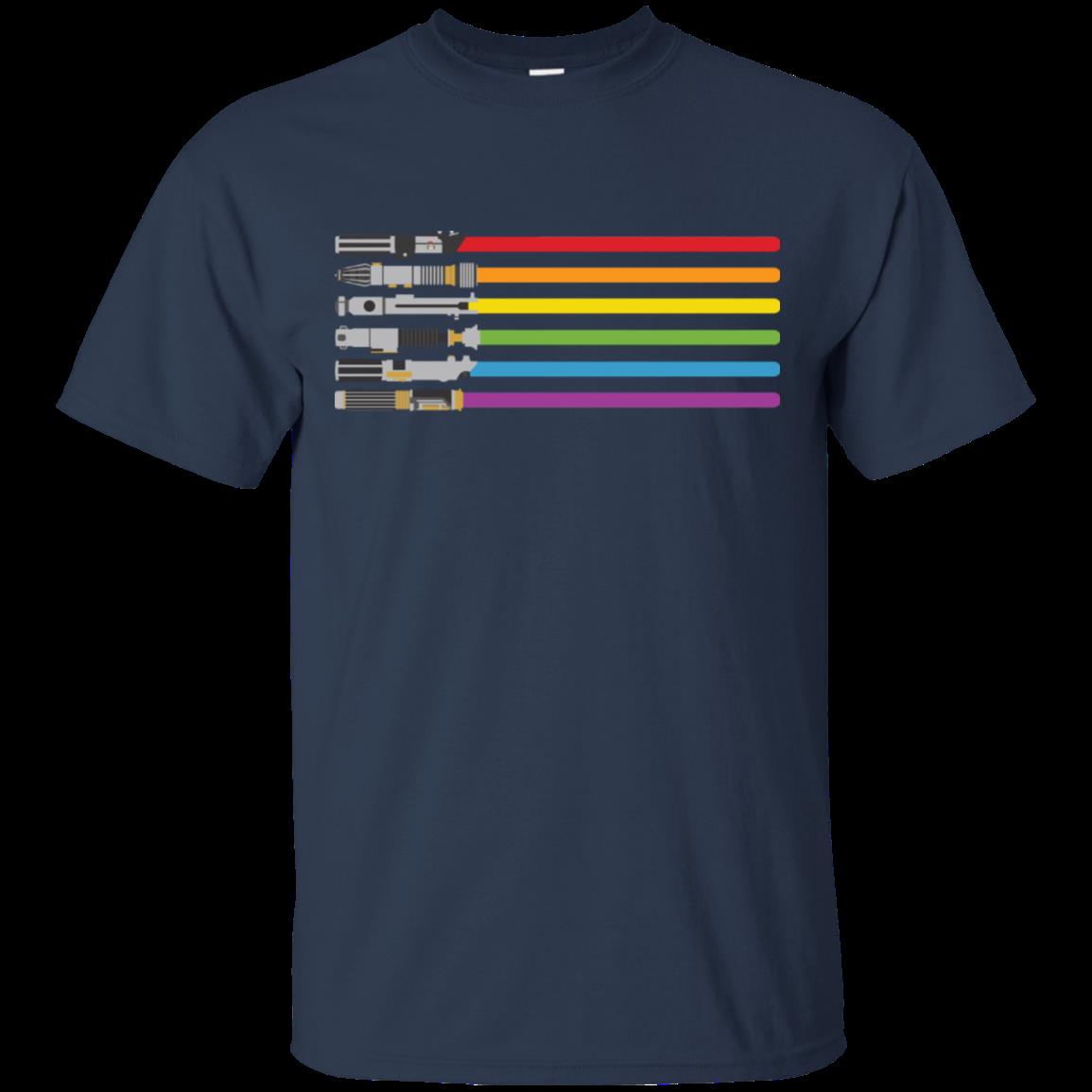 Lightsaber Rainbow T-Shirt – Moano Store 1 » Cool Gifts for You - Mfamilygift Lightsaber Rainbow T-Shirt – Moano Store 1