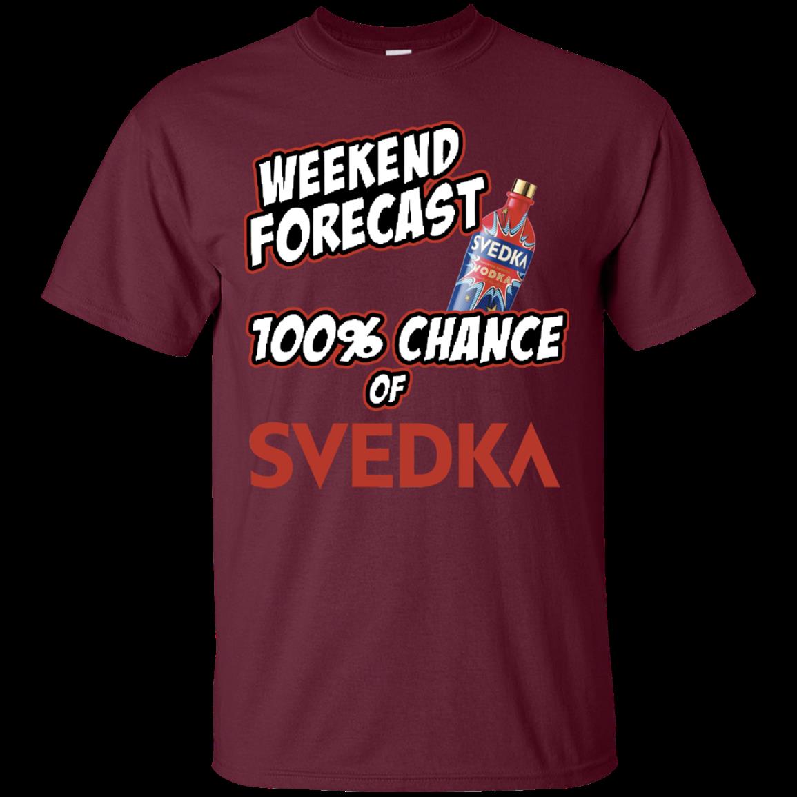 Weekend Forecast 100% Chance Of Svedka Vodka T Shirt Hoodie Sweater 2 » Cool Gifts for You - Mfamilygift Weekend Forecast 100% Chance Of Svedka Vodka T Shirt Hoodie Sweater 2