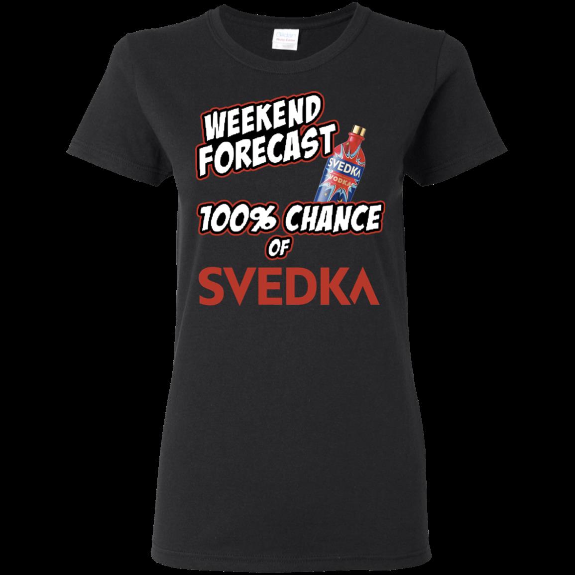 Weekend Forecast 100% Chance Of Svedka Vodka T Shirt Hoodie Sweater 4 » Cool Gifts for You - Mfamilygift Weekend Forecast 100% Chance Of Svedka Vodka T Shirt Hoodie Sweater 4