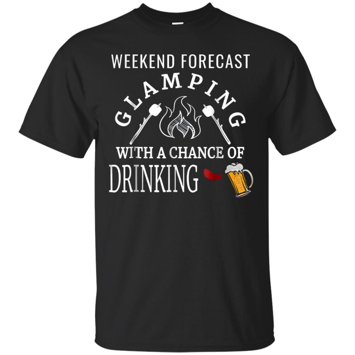 Weekend Forecast Glamping Camping Wine Beer Tshirt Funny Tee Weekend Forecast Glamping Camping Wine Beer Tshirt Funny Tee