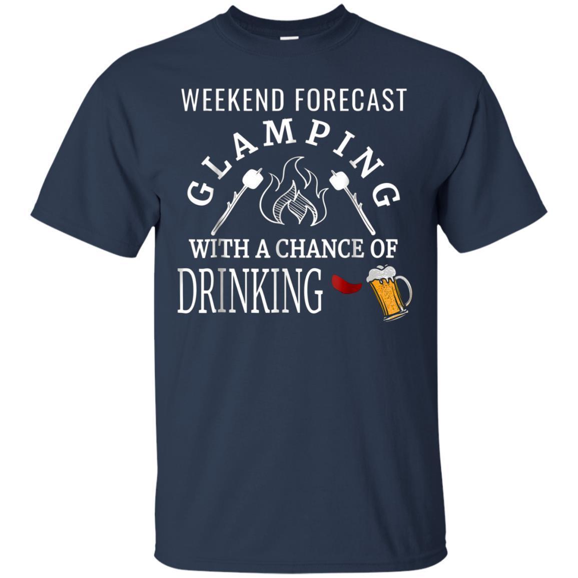 Weekend Forecast Glamping Camping Wine Beer Tshirt Funny Tee 1 » Cool Gifts for You - Mfamilygift Weekend Forecast Glamping Camping Wine Beer Tshirt Funny Tee 1