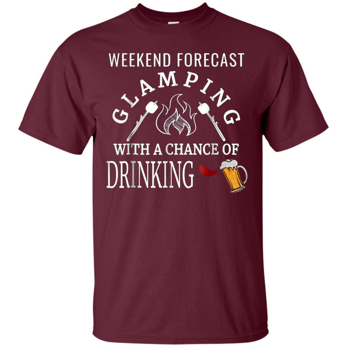 Weekend Forecast Glamping Camping Wine Beer Tshirt Funny Tee 2 » Cool Gifts for You - Mfamilygift Weekend Forecast Glamping Camping Wine Beer Tshirt Funny Tee 2