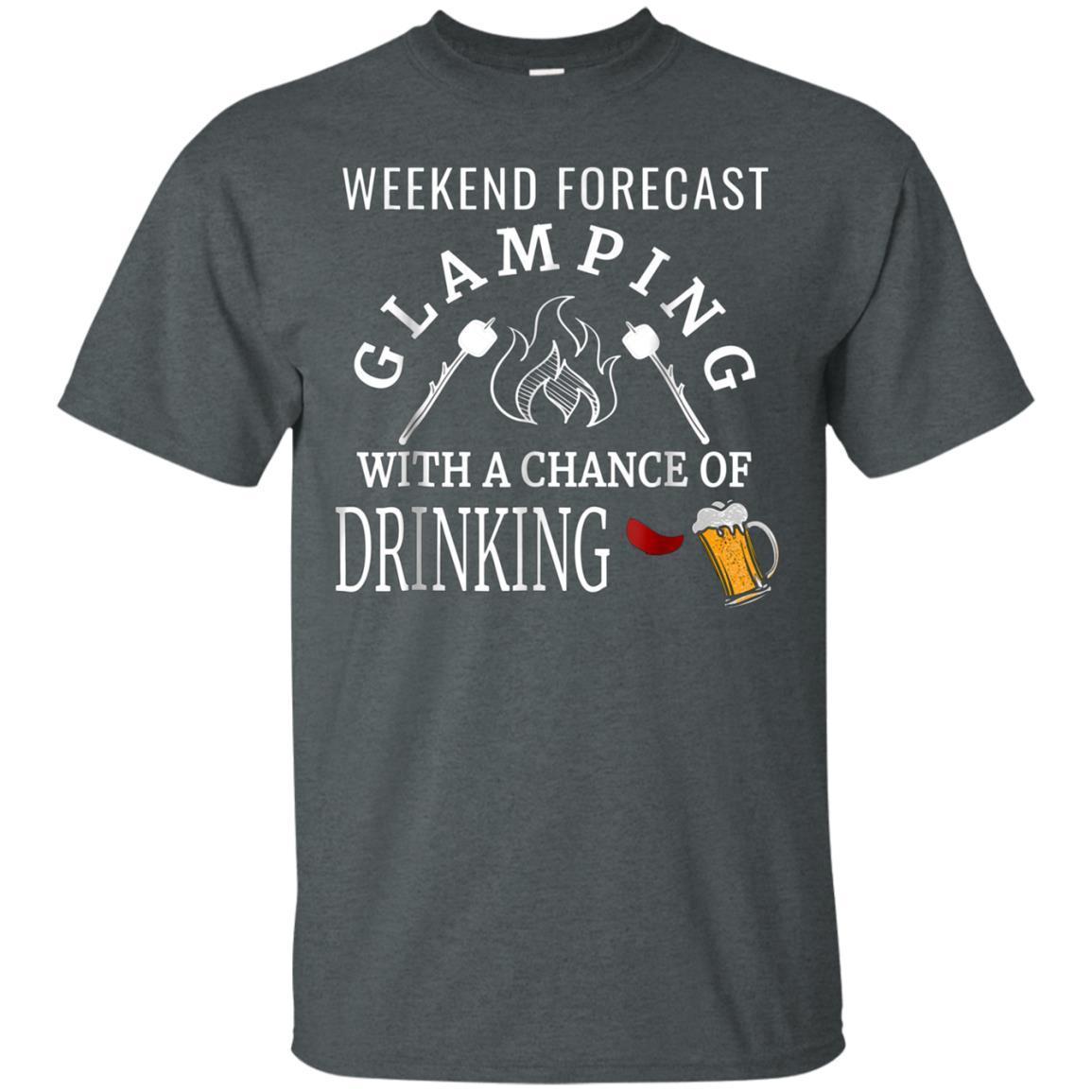 Weekend Forecast Glamping Camping Wine Beer Tshirt Funny Tee 4 » Cool Gifts for You - Mfamilygift Weekend Forecast Glamping Camping Wine Beer Tshirt Funny Tee 4
