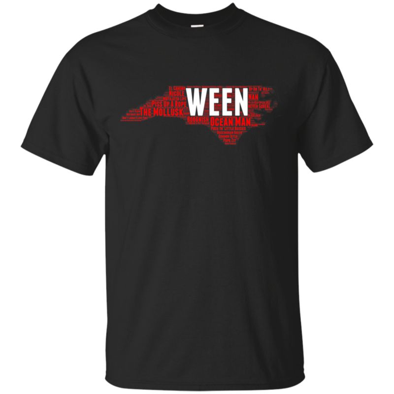 Ween Typography Shirts Ocean Man