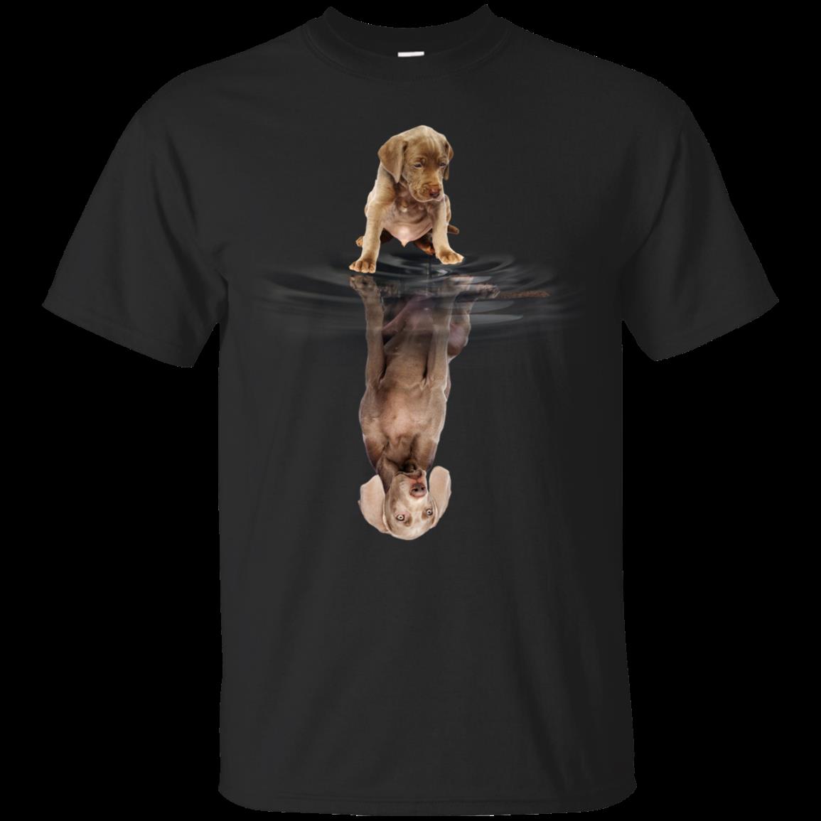 Weimaraner Reflection T Shirts Weimaraner Reflection T Shirts