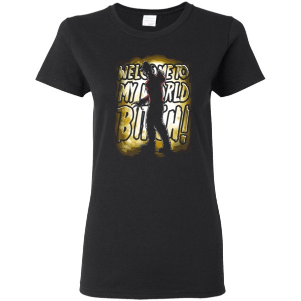 Welcome To My World Bitch T Shirt Hoodie Sweater 4 » Cool Gifts for You - Mfamilygift Welcome To My World Bitch T Shirt Hoodie Sweater 4