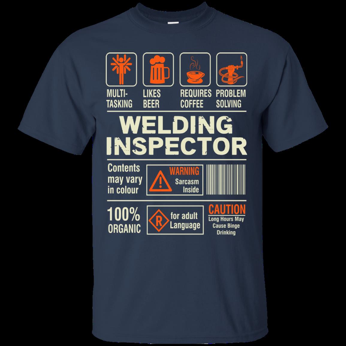 Welding Inspector Shirts Welding Inspector Likes Beer Requires Coffee 1 » Cool Gifts for You - Mfamilygift Welding Inspector Shirts Welding Inspector Likes Beer Requires Coffee 1