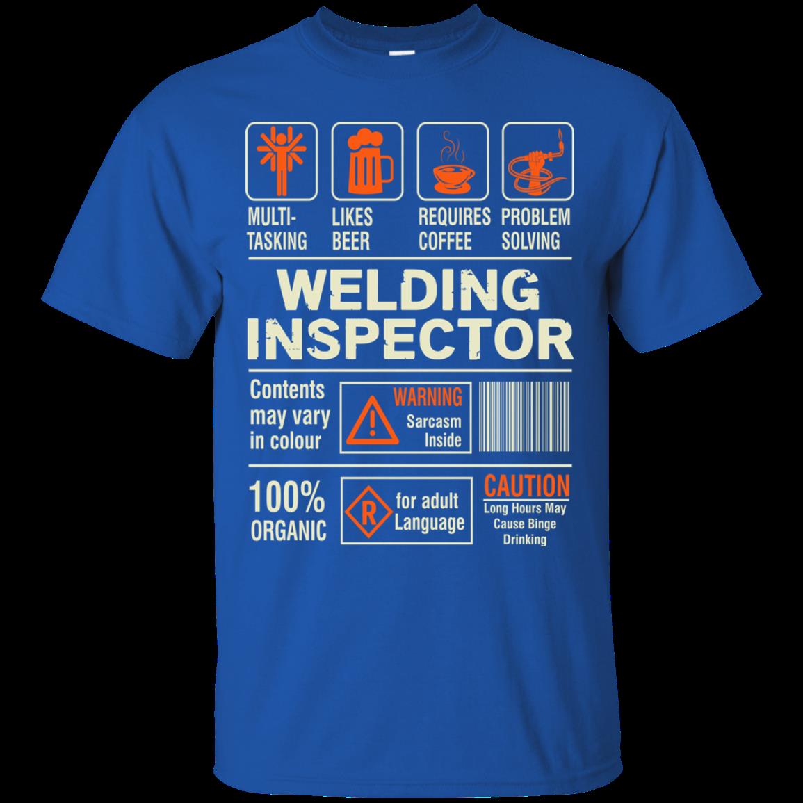 Welding Inspector Shirts Welding Inspector Likes Beer Requires Coffee 3 » Cool Gifts for You - Mfamilygift Welding Inspector Shirts Welding Inspector Likes Beer Requires Coffee 3