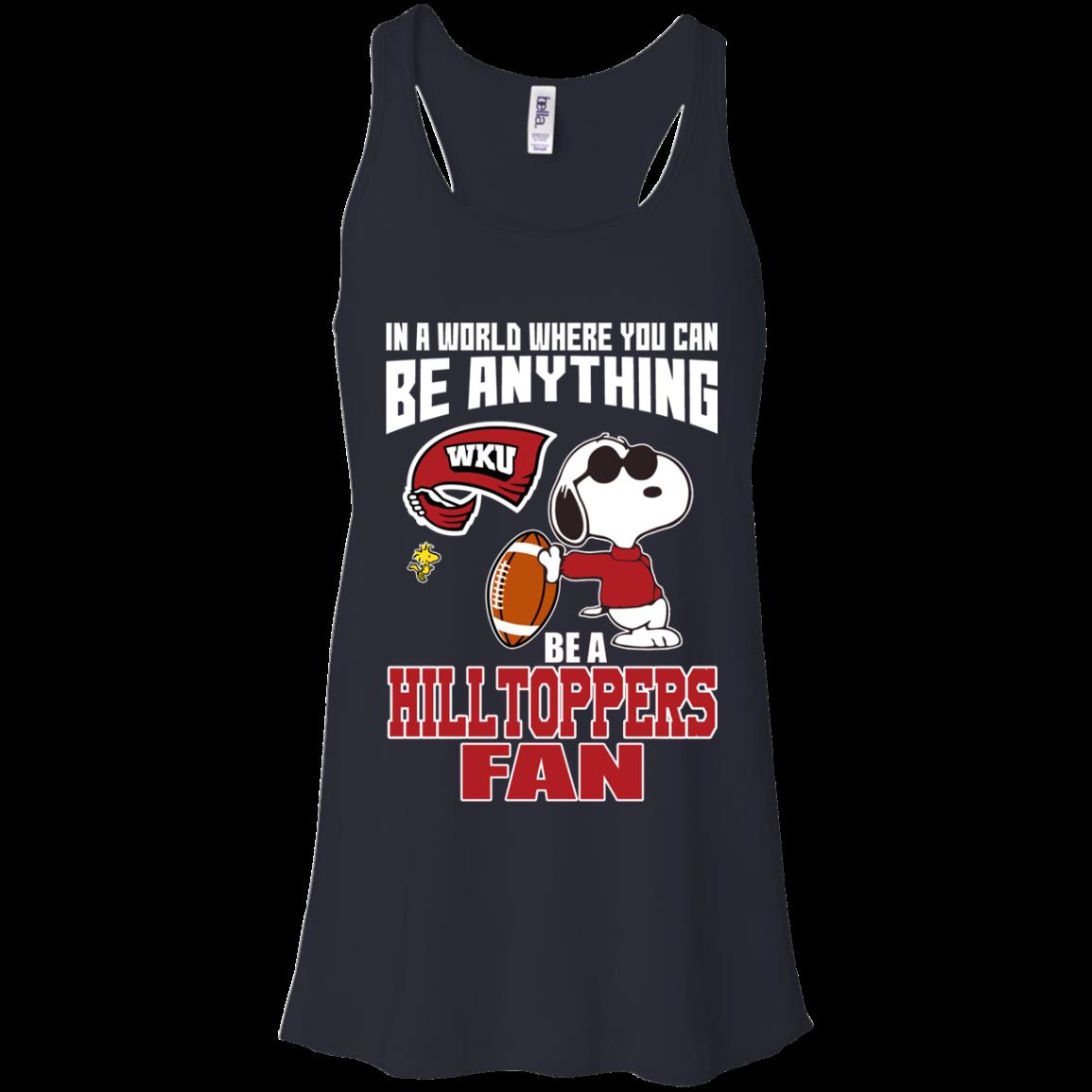 Western Kentucky Hilltoppers Snoopy Shirts Be A Fan 4 » Cool Gifts for You - Mfamilygift Western Kentucky Hilltoppers Snoopy Shirts Be A Fan 4
