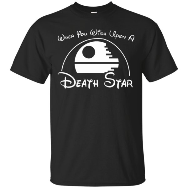 When You Wish Upon A Death Star Star Wars Shirt Cotton Shirt
