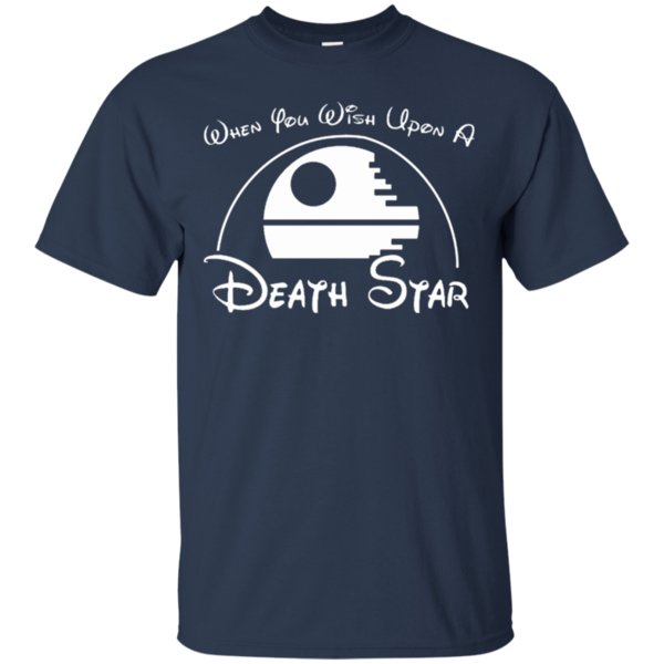 When You Wish Upon A Death Star Star Wars Shirt Cotton Shirt 1 » Cool Gifts for You - Mfamilygift When You Wish Upon A Death Star Star Wars Shirt Cotton Shirt 1