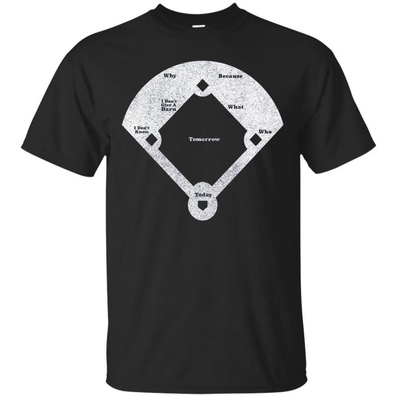 Who’S On First Distressed T-Shirt Abbott Costello Tee Who’S On First Distressed T-Shirt Abbott Costello Tee