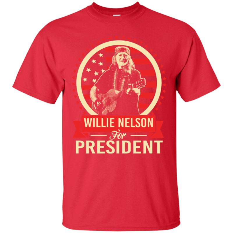 Willie Nelson Shirts For President 2 » Cool Gifts for You - Mfamilygift Willie Nelson Shirts For President 2