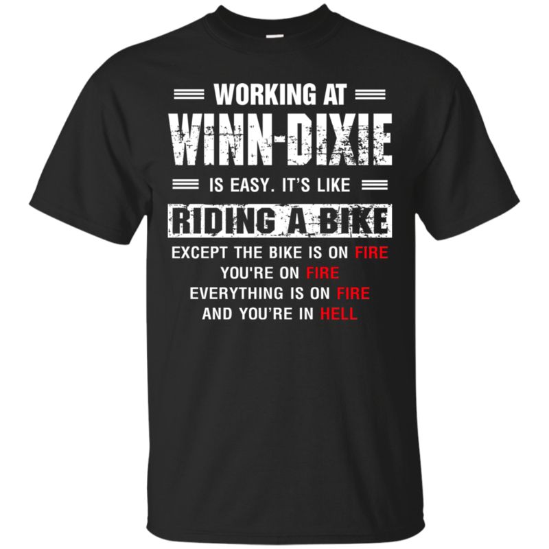 Winn-Dixie Worker Shirts It’S Like Riding A Bike