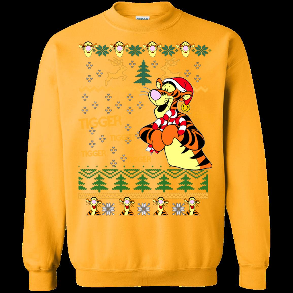 Winnie The Pooh Tigger Ugly Christmas Sweater Shirts 1 » Cool Gifts for You - Mfamilygift Winnie The Pooh Tigger Ugly Christmas Sweater Shirts 1