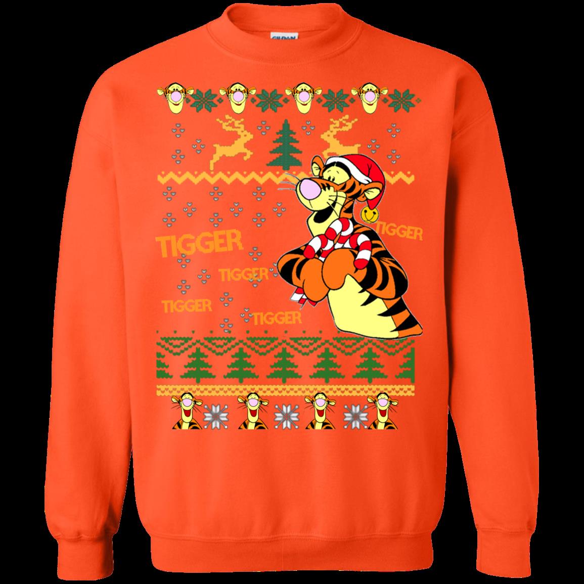 Winnie The Pooh Tigger Ugly Christmas Sweater Shirts 3 » Cool Gifts for You - Mfamilygift Winnie The Pooh Tigger Ugly Christmas Sweater Shirts 3